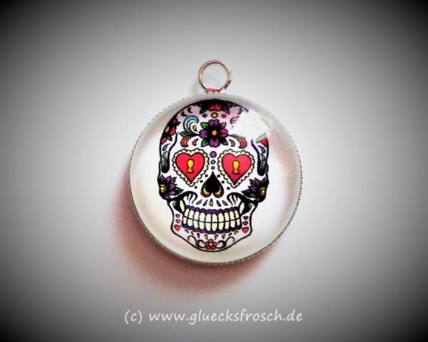 Anhänger Skull weiß