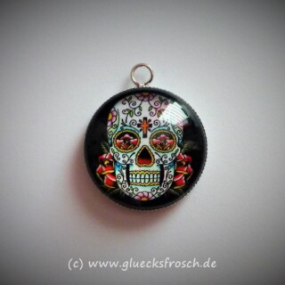 Anhänger Skull schwarz