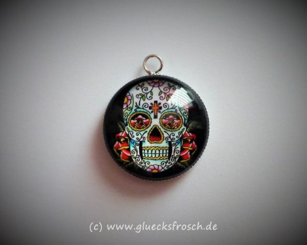 Anhänger Skull schwarz