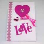 Karte Love pink