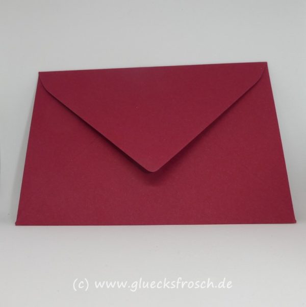 Weihnachtskarte rot 3  (Karte 10,5 x 15 cm) – Bild 2