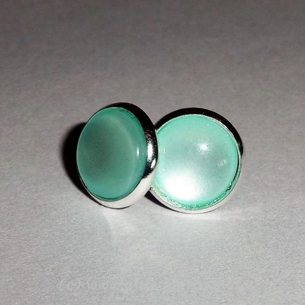 Ohrstecker hellblau