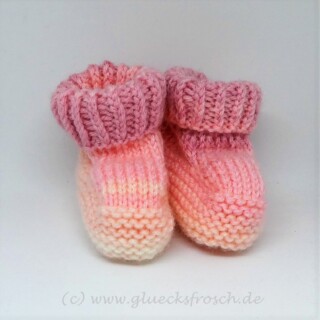 rosa babyschuh