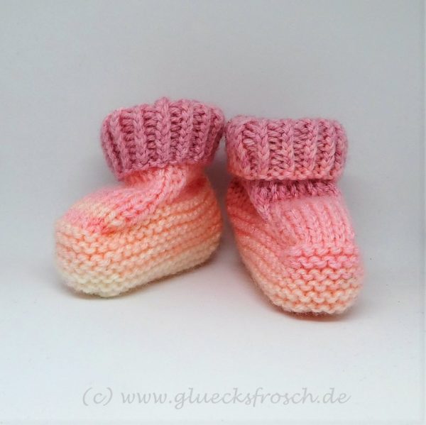 rosa babyschuh