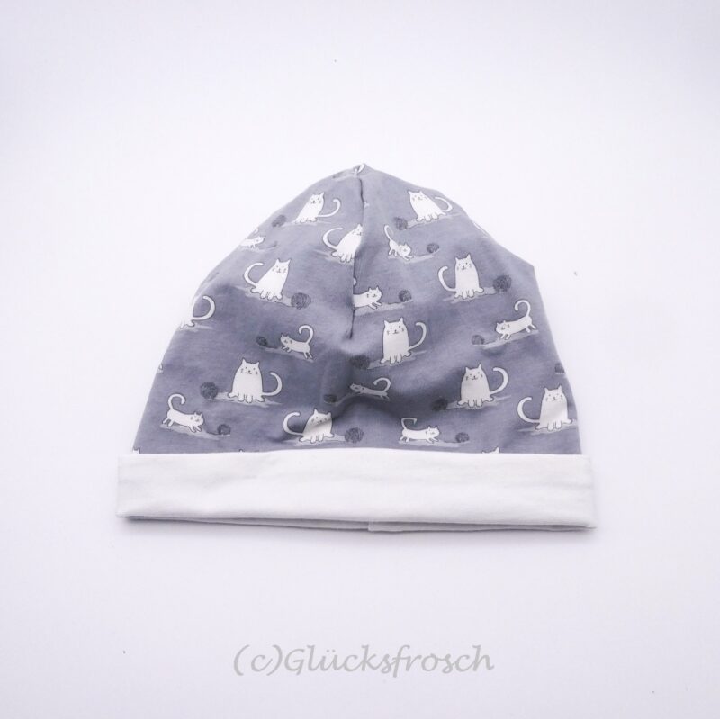 Beanie grua Katzen