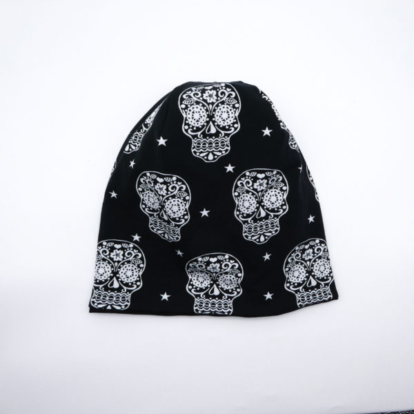 Beanie schwarz Skulls