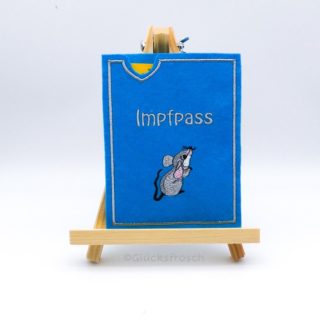 impfpass blau maus