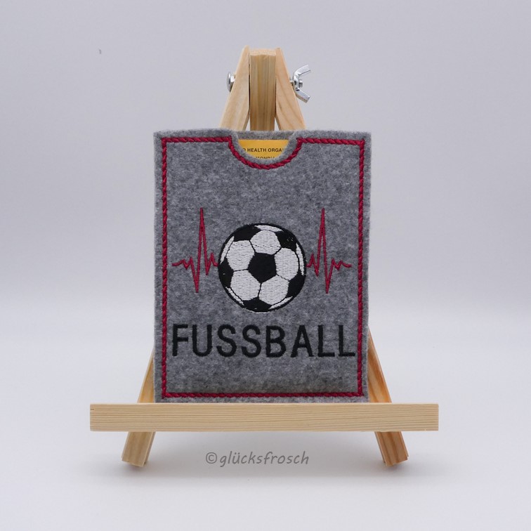 Impfpasshülle Fußball