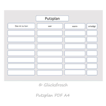 Putzplan grau