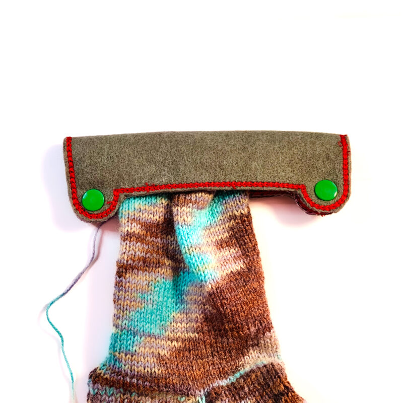 Nadelgarage, Stricknadelaufbewahrung, Stricksüchtig