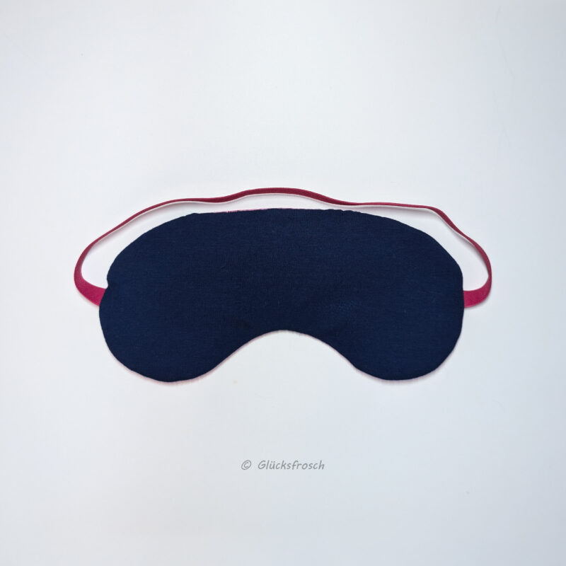 Schlafmaske blau